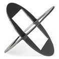 thumbnail image 1 of Pemberly Row Black Iron Small Gunmetal Geometric Decorative Object, 1 of 10