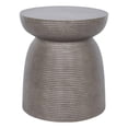 thumbnail image 1 of Pemberley Row Cement Gray Side Table Hourglass Durable Indoor/Outdoor Unassembled, 1 of 1