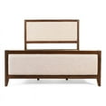 thumbnail image 1 of Pemberly Row Coastal Wood Cal King Bed in Light Brown Glaze Finish, 1 of 12