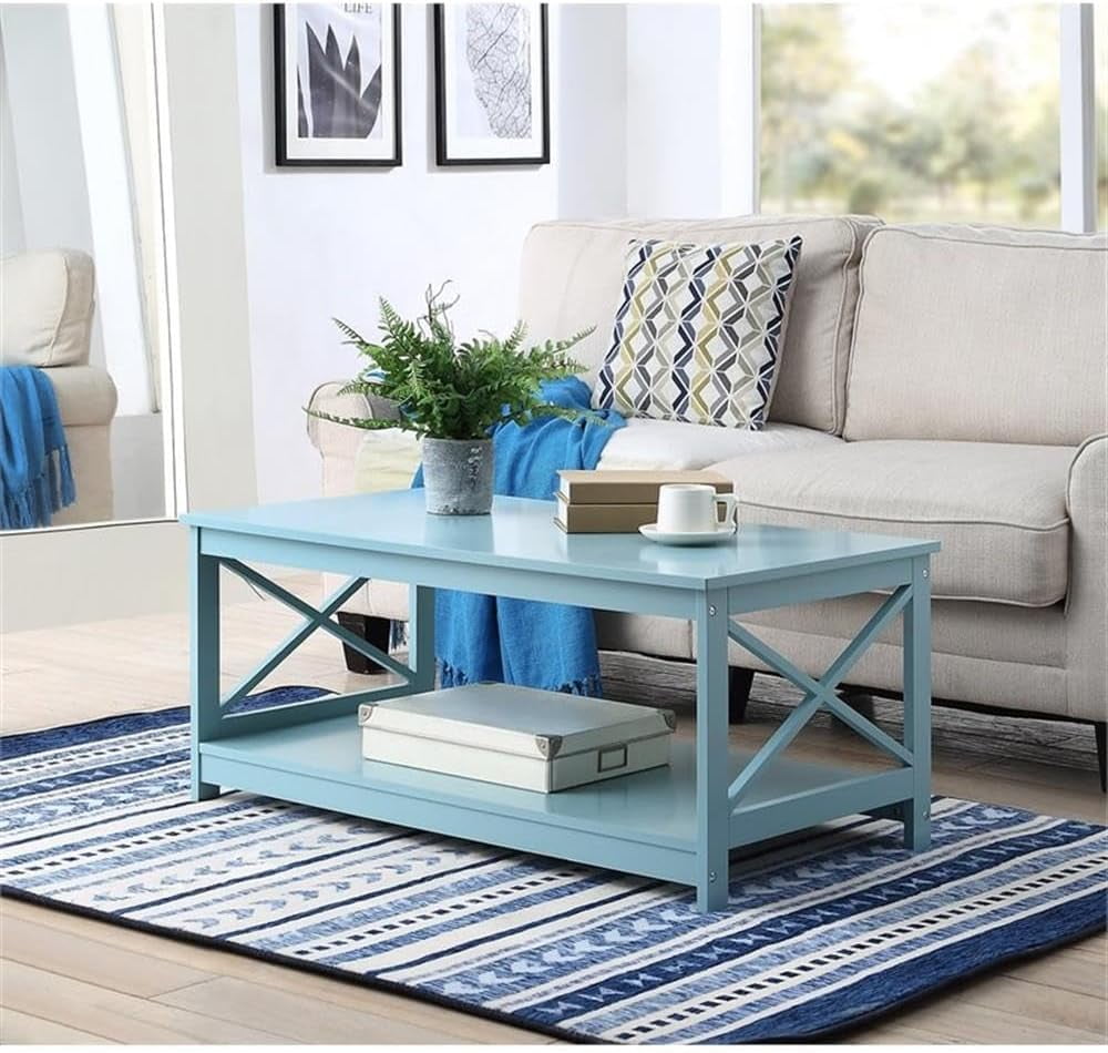 Photo inspiration: Visual Reference: Pemberly Row Coffee Table In Sea Foam Green Wood Finish