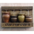 thumbnail image 1 of Pemberly Row Colorful Pots Wall Water Fountain, 1 of 1