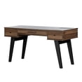 thumbnail image 1 of Pemberly Row Computer Desk with Power Bar Natural Walnut Pemberly Row, 1 of 7