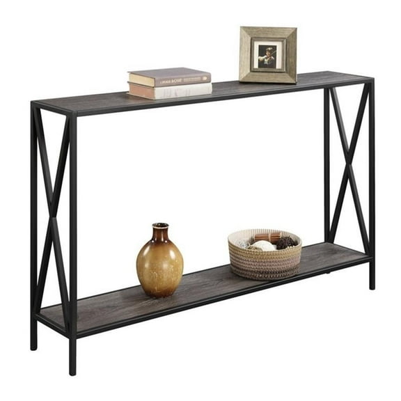 Pemberly Row Console Table in Gray