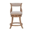 thumbnail image 1 of Pemberly Row Contemporary 26" Wood Big and Tall Counter Stool in Brown, 1 of 9