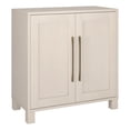thumbnail image 1 of Pemberly Row Contemporary 28" Alder White MDF Accent Cabinet, 1 of 8