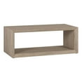 thumbnail image 1 of Pemberly Row Contemporary 48" Antiqued Gray Oak MDF Coffee Table, 1 of 8