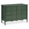 thumbnail image 1 of Pemberly Row Contemporary 6-Drawer Assembled Dresser in Forest Green, 1 of 10