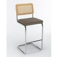 thumbnail image 1 of Pemberly Row Contemporary Bar Height Stools - (Set of 2) in Gray, 1 of 7