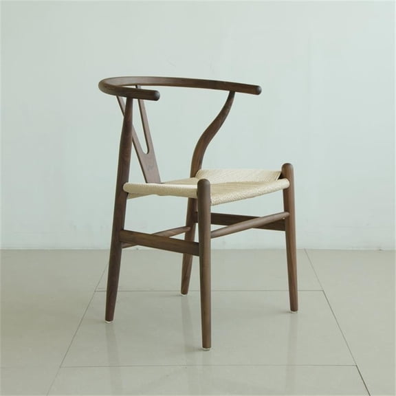 Pemberly Row Contemporary Black Walnut Dining Chair (Set of 6)