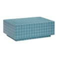 thumbnail image 1 of Pemberly Row Contemporary Blue Tile Indoor / Outdoor Coffee Table, 1 of 8