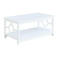 thumbnail image 1 of Pemberly Row Contemporary Coffee Table in White Wood Finish, 1 of 4