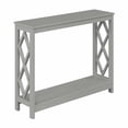 thumbnail image 1 of Pemberly Row Contemporary Console Table in Gray Wood Finish, 1 of 6