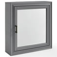 thumbnail image 1 of Pemberly Row Contemporary Contemporary Mirror Medicine Cabinet in Vintage Gray, 1 of 10