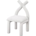 thumbnail image 1 of Pemberly Row Contemporary Cream Boucle Fabric Accent/Dining Chair, 1 of 9