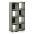 thumbnail image 1 of Pemberly Row Contemporary Cubic Storage Cabinet in 4x2 in French Oak, 1 of 5