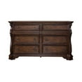 thumbnail image 1 of Pemberly Row Contemporary Dark Brown 8 Drawer Double Dresser, 1 of 10