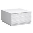 thumbnail image 1 of Pemberly Row Contemporary Engineered Wood Coffee Table in White, 1 of 14