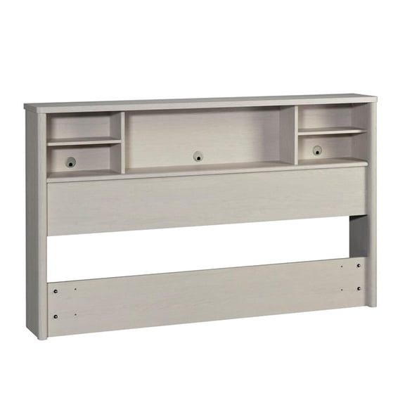 Pemberly Row Contemporary Engineered Wood Full/queen Headboard in Glacier Oak