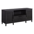 thumbnail image 1 of Pemberly Row Contemporary Engineered Wood Large Credenza in Raven Oak, 1 of 10