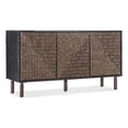 thumbnail image 1 of Pemberly Row Contemporary Entertainment Credenza in Black Wood, 1 of 5