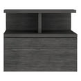 thumbnail image 1 of Pemberly Row Contemporary Floating Nightstand Engineered Wood Smoky Oak, 1 of 5