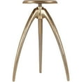 thumbnail image 1 of Pemberly Row Contemporary Gold Aluminum Counter and Bar Stool, 1 of 5