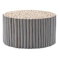 thumbnail image 1 of Pemberly Row Contemporary Jungle Wood Coffee Table in Gray Color, 1 of 5