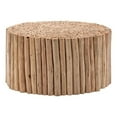 thumbnail image 1 of Pemberly Row Contemporary Jungle Wood Coffee Table in Natural Color, 1 of 5