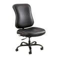 thumbnail image 1 of Pemberly Row Contemporary Leather 400lb Big and Tall Chair in Black, 1 of 1