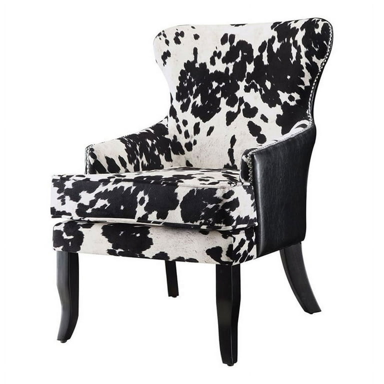 Cow print chair on sale walmart