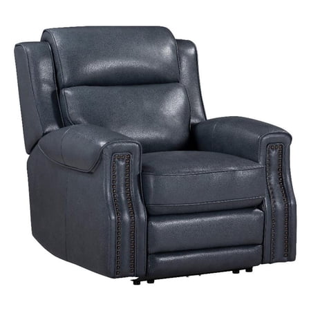 Pemberly Row Contemporary Leather Marina Dream Power Recliner