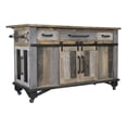 thumbnail image 1 of Pemberly Row Contemporary Loft Rustic Contemporary Kitchen Island, 1 of 2