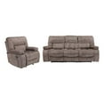 thumbnail image 1 of Pemberly Row Contemporary Manual Reclining Sofa and Recliner, 1 of 18