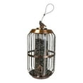 thumbnail image 1 of Pemberly Row Contemporary Metal Deluxe Bird Feeder in Copper, 1 of 6