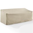 thumbnail image 1 of Pemberly Row Contemporary Polyester Outdoor Fabric Sofa Cover in Tan, 1 of 6