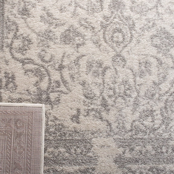 Pemberly Row Contemporary Polypropylene Ivory Area Rug - Runner 2'6" x 4'