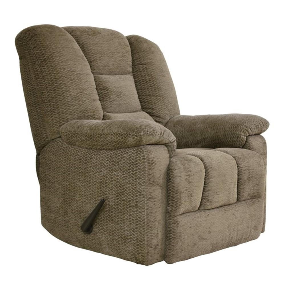 Pemberly Row Contemporary Recliner in Brown Walmart