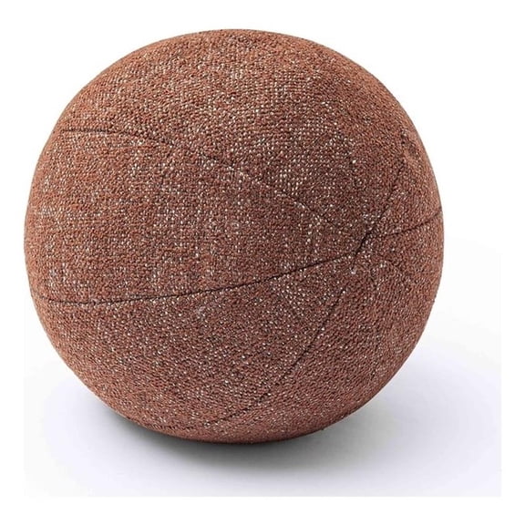 Pemberly Row Contemporary Red Textured Basketweave 14 inch Pillow