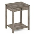 thumbnail image 1 of Pemberly Row Contemporary Side Table with Drawer in Rustic Oak, 1 of 6