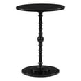thumbnail image 1 of Pemberly Row Contemporary Spindle Table in Black Wood Finish, 1 of 5