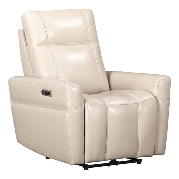 Pemberly Row Contemporary Steamboat Quartz Power Zero Gravity Recliner