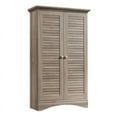 thumbnail image 1 of Pemberly Row Contemporary Storage Cabinet with Doors and 4 Adjustable Shelves in Salt Oak, 1 of 7