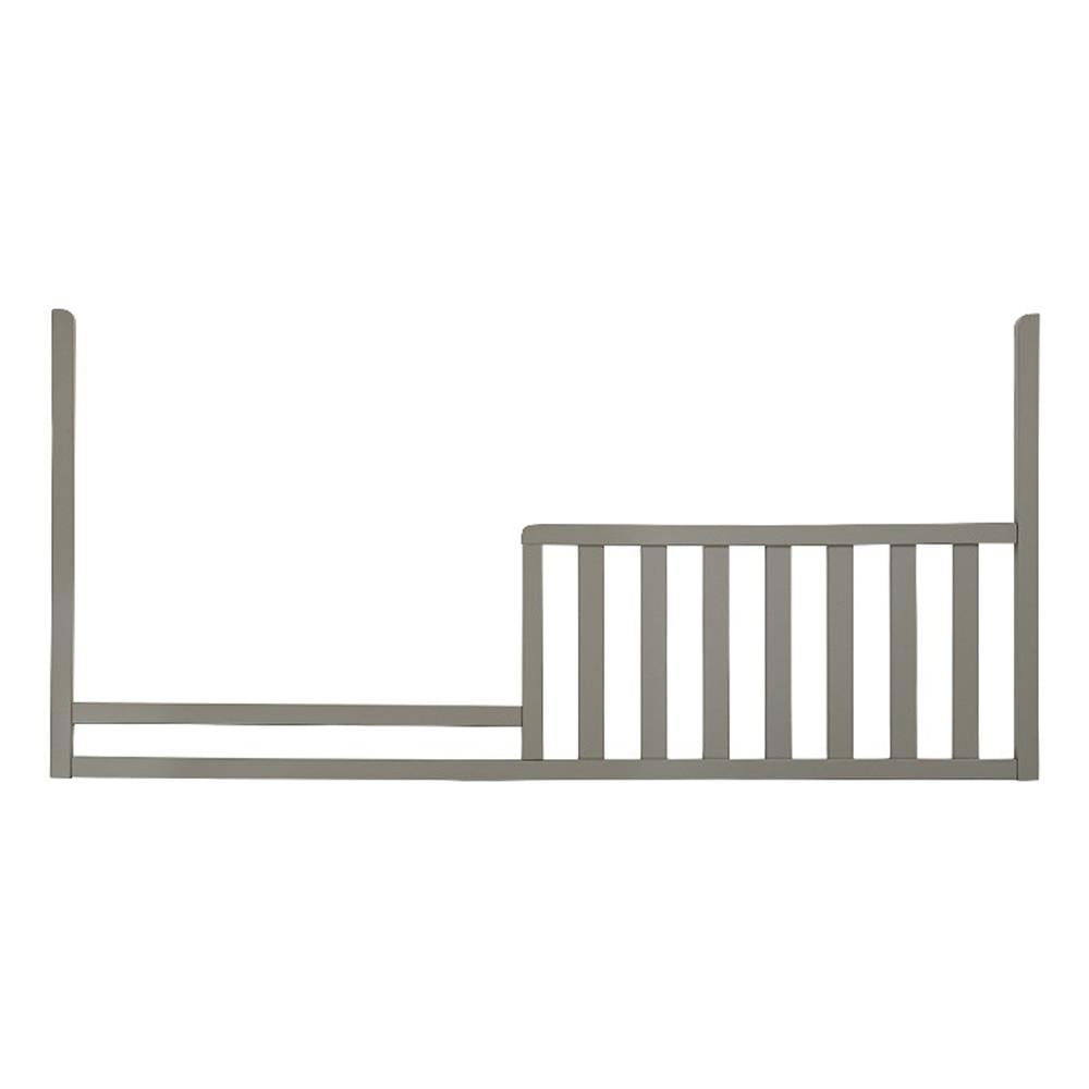 Train Rails Color:gray Pemberly Row Contemporary Wood 2301 Toddler Rail in Gray Finish ...