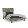 thumbnail image 1 of Pemberly Row Contemporary Wood Queen Panel Bed in Moonstone Gray, 1 of 9