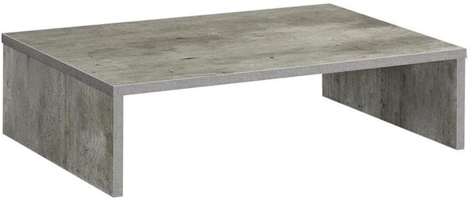 Pemberly Row Contemporary Wood Small Monitor Riser for TVs up to 23