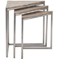 thumbnail image 1 of Pemberly Row Corner Nested Tables with Brown Mango Wood, 1 of 3