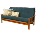 thumbnail image 1 of Pemberly Row Cotton and Foam Full-size Futon Mattress in Suede Navy-Frame Not Included, 1 of 8