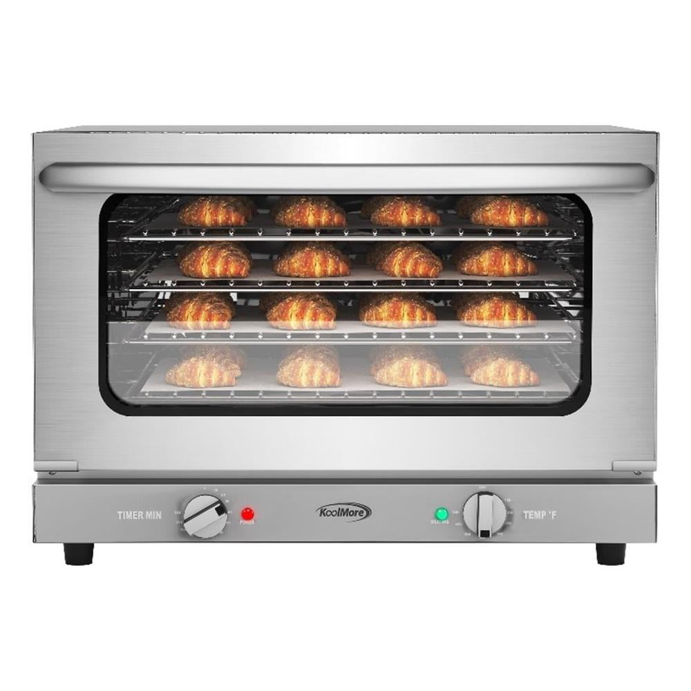 Pemberly Row Countertop Convection Oven for Half-Size Pans in Stainless Steel