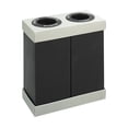 thumbnail image 1 of Pemberly Row Double Bin Recycling Center in Black, 1 of 2