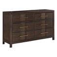 thumbnail image 1 of Pemberly Row Dresser Modern Design made with wood in Walnut Color, 1 of 6